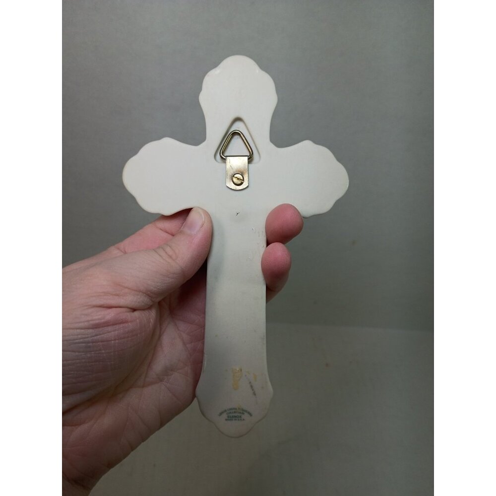 Lenox China Treasures Enamel Wall Hanging Cross Jeweled Design - Picture 3 of 6